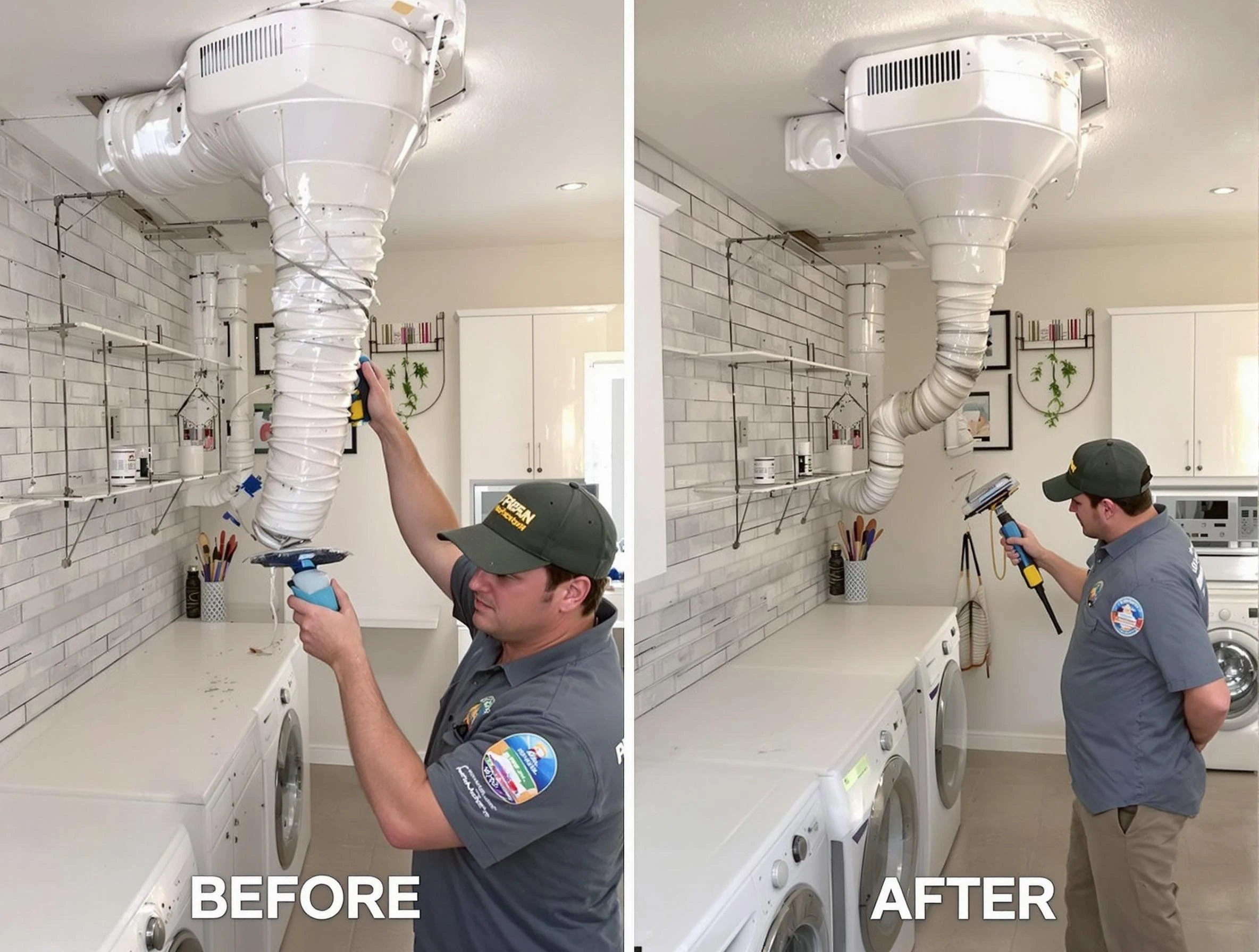 Professional dryer exhaust vent cleaning by Belvedere Park Dryer Vent Cleaning in Belvedere Park