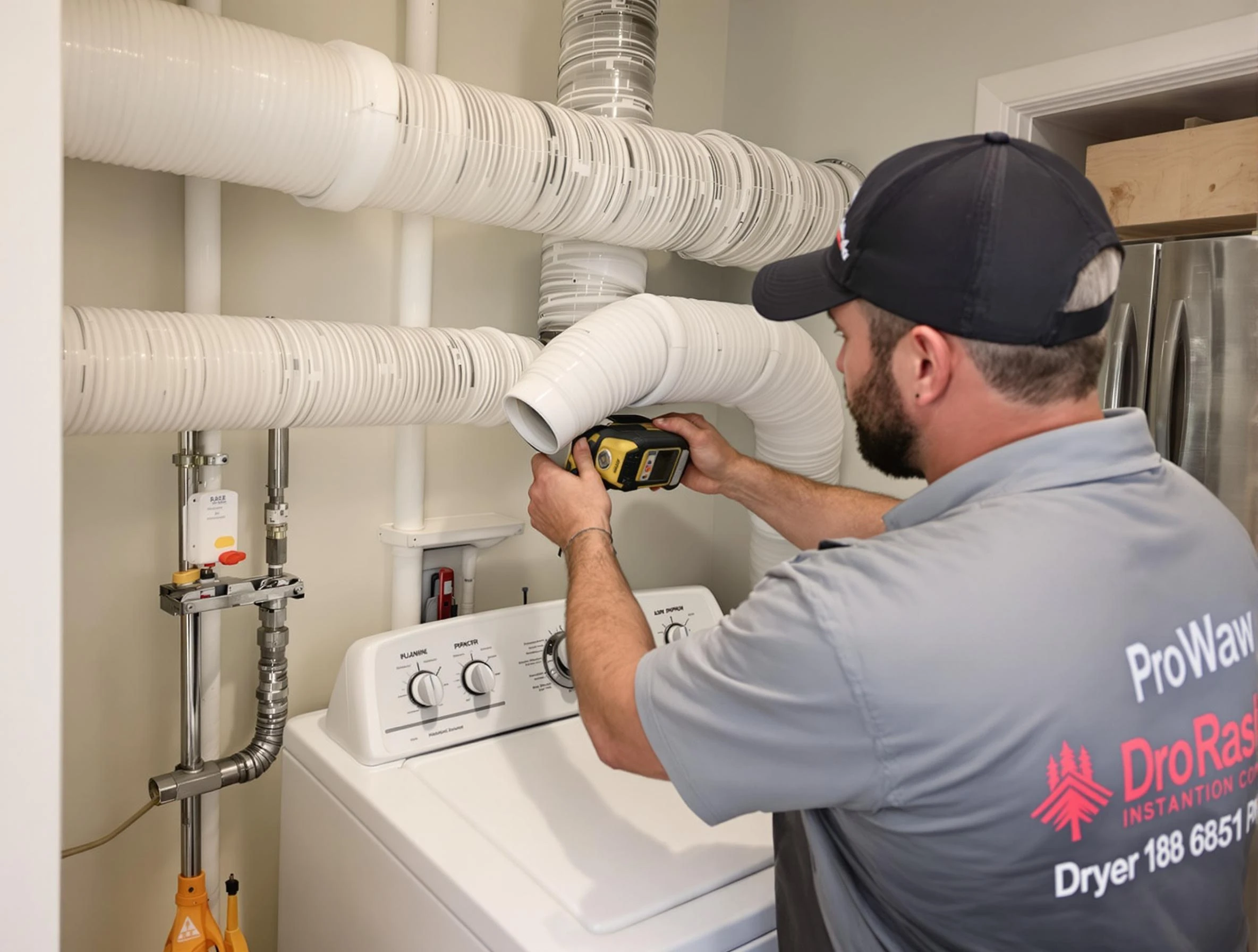 Professional dryer vent hose installation by Belvedere Park Dryer Vent Cleaning in Belvedere Park